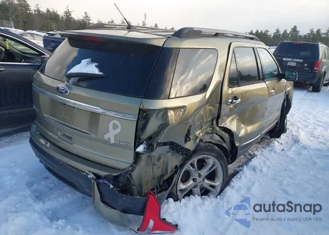 2013 Ford Explorer Limited из США, поврежденный, VIN 1FM5K8F88DGC53605